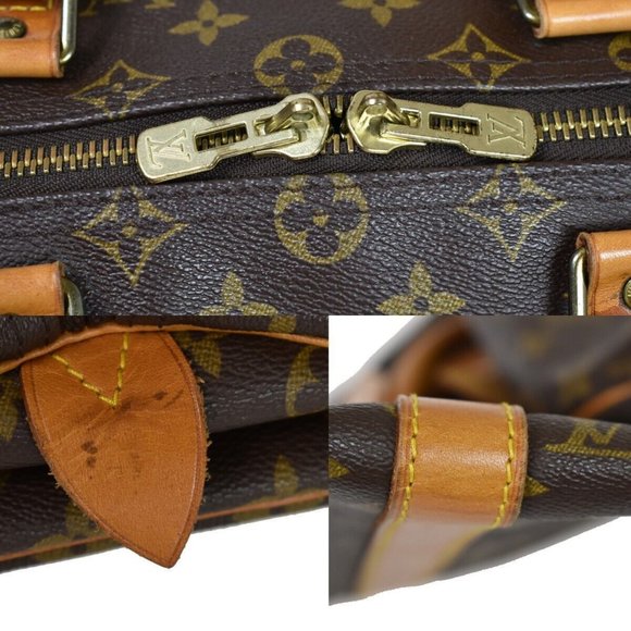 Authentic LOUIS VUITTON Keepall 50 Travel Hand Bag Monogram Leather - Picture 2 of 16